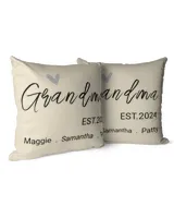 Cotton Drill Pillow (Dual Sided)