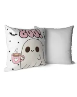 Halloween002 Sleep Cotton Drill Pillow (Dual Sided) white 16x16in