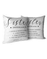 Cotton Drill Pillow (Dual Sided)