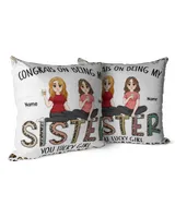 Cotton Drill Pillow (Dual Sided)