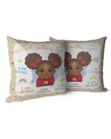 Cotton Drill Pillow (Dual Sided)