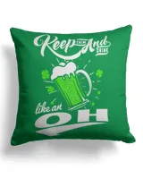 Cotton Drill Pillow (Dual Sided)