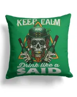 Cotton Drill Pillow (Dual Sided)