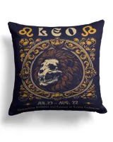 Cotton Drill Pillow (Dual Sided)