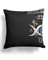 Cotton Drill Pillow (Dual Sided)