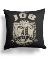 Cotton Drill Pillow (Dual Sided)