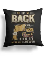 Cotton Drill Pillow (Dual Sided)