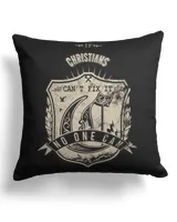 Cotton Drill Pillow (Dual Sided)