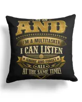 Cotton Drill Pillow (Dual Sided)