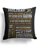 Cotton Drill Pillow (Dual Sided)