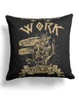 Cotton Drill Pillow (Dual Sided)