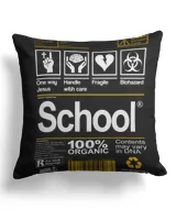 Cotton Drill Pillow (Dual Sided)