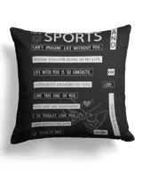 Cotton Drill Pillow (Dual Sided)
