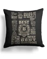 Cotton Drill Pillow (Dual Sided)
