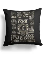 Cotton Drill Pillow (Dual Sided)
