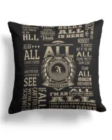 Cotton Drill Pillow (Dual Sided)
