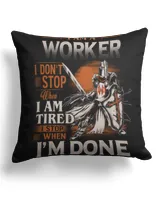 Cotton Drill Pillow (Dual Sided)
