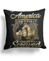 Cotton Drill Pillow (Dual Sided)