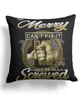 Cotton Drill Pillow (Dual Sided)