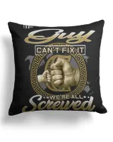 Cotton Drill Pillow (Dual Sided)