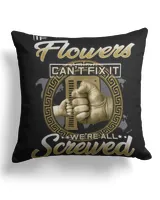 Cotton Drill Pillow (Dual Sided)