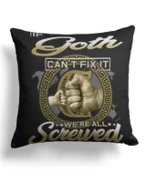 Cotton Drill Pillow (Dual Sided)