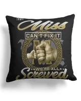 Cotton Drill Pillow (Dual Sided)