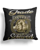 Cotton Drill Pillow (Dual Sided)