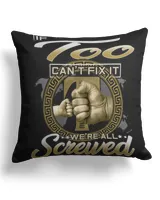 Cotton Drill Pillow (Dual Sided)
