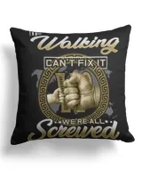 Cotton Drill Pillow (Dual Sided)