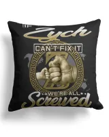 Cotton Drill Pillow (Dual Sided)