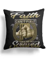 Cotton Drill Pillow (Dual Sided)