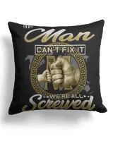 Cotton Drill Pillow (Dual Sided)