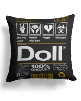 Cotton Drill Pillow (Dual Sided)