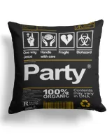Cotton Drill Pillow (Dual Sided)