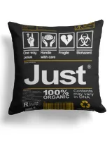 Cotton Drill Pillow (Dual Sided)