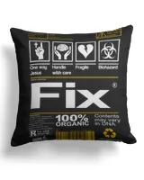 Cotton Drill Pillow (Dual Sided)