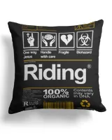 Cotton Drill Pillow (Dual Sided)