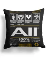 Cotton Drill Pillow (Dual Sided)