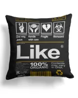 Cotton Drill Pillow (Dual Sided)