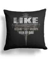 Cotton Drill Pillow (Dual Sided)