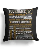 Cotton Drill Pillow (Dual Sided)