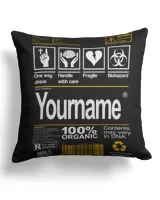 Cotton Drill Pillow (Dual Sided)