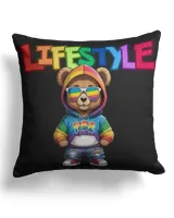 Cotton Drill Pillow (Dual Sided)