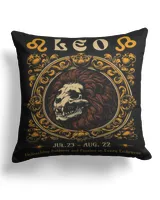 Cotton Drill Pillow (Dual Sided)