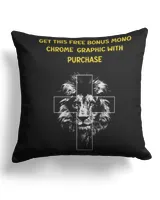 Cotton Drill Pillow (Dual Sided)