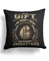 Cotton Drill Pillow (Dual Sided)