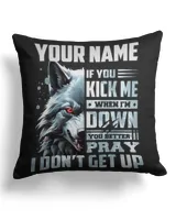 Cotton Drill Pillow (Dual Sided)