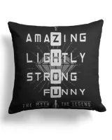 Cotton Drill Pillow (Dual Sided)