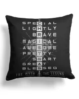 Cotton Drill Pillow (Dual Sided)